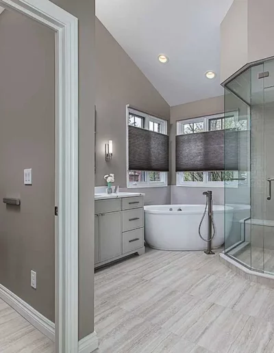 Luxury Primary Bathroom Remodel in Franklin, MI