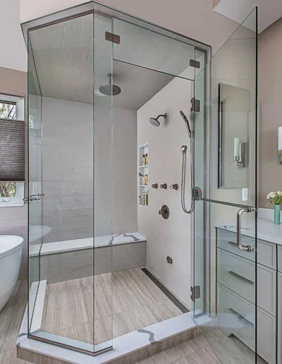 Luxury Primary Bathroom Remodel in Franklin, MI