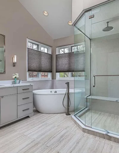 Luxury Primary Bathroom Remodel in Franklin, MI