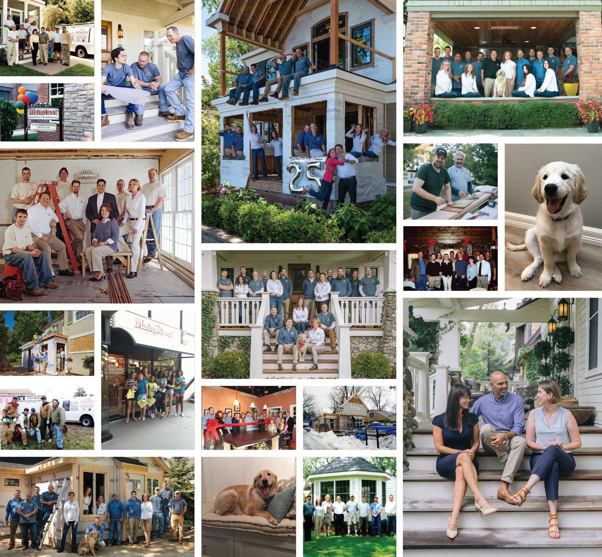 MainStreet History Historical Collage