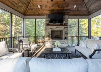 Three-Season Room Addition and New Deck in Rochester Hills, MI