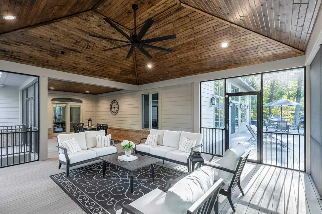 Three-Season Room Addition and New Deck in Rochester Hills, MI